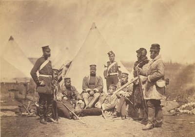 Officers and Men of the 89th Regiment by Roger Fenton