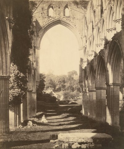 Rievaulx Abbey by Roger Fenton