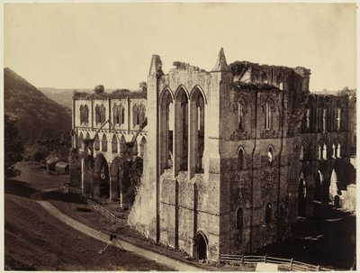 Rievaulx Abbey, the North Transept by Roger Fenton