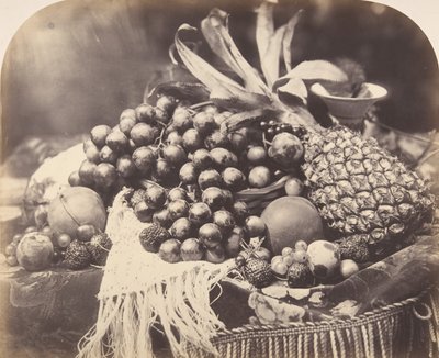 Still Life with Fruit by Roger Fenton