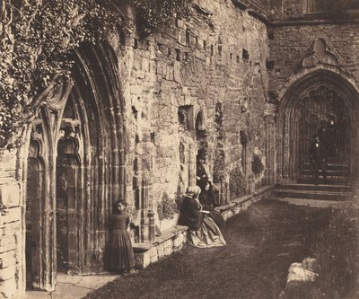 The Cloisters, Tintern Abbey by Roger Fenton
