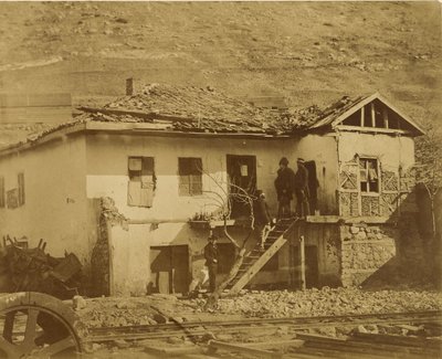The Old Post Office, Balaklava by Roger Fenton