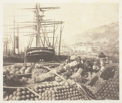 The Ordnance Wharf, Balaklava by Roger Fenton