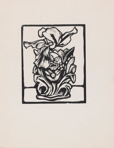 Iris & Vase by Roger Fry