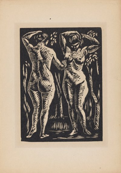 Two Nudes by Roger Fry