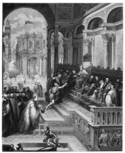 The Presentation of the Ring, 1534 by Roland Brunier