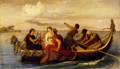 Escape from Pompeii by Roland Risse