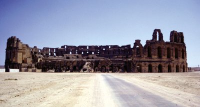 Amphitheatre of El-Djem, Tunisia by Roman