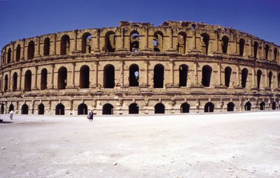 Amphitheatre of El-Djem (Tunisia) by Roman