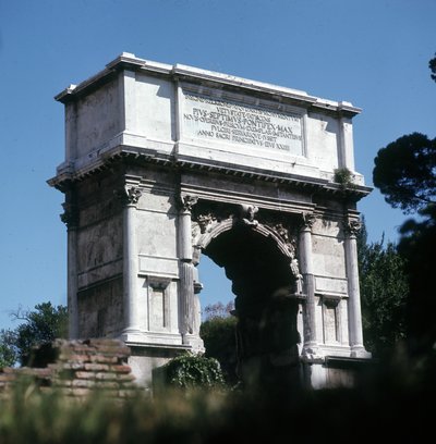 Arch of Tito, Foro Romano, Rome by Roman