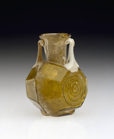 Barrel-shaped Flask, AD 1-100 by Roman