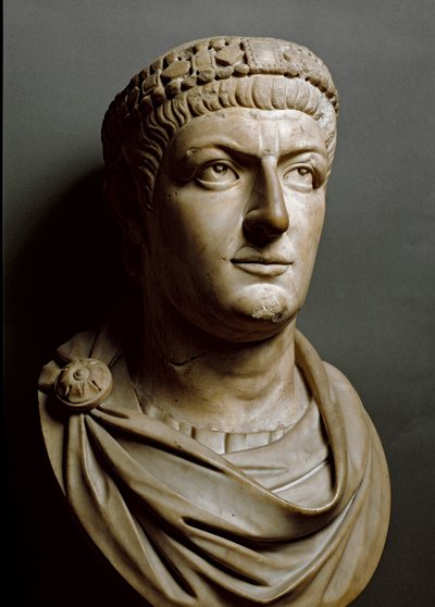 Bust of Constantine the Great by Roman