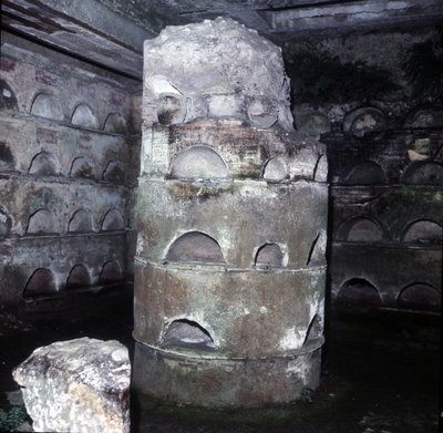 Columbarium - Tomb of Scipioni in Rome by Roman
