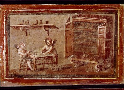 Cupids shoemakers by Roman