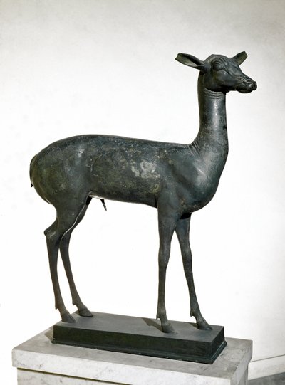 Deer (bronze sculpture) by Roman