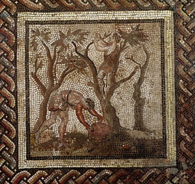 Harvesting Grapes, from Saint-Romain-en-Gal by Roman