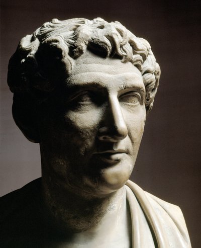 Head of Ovid by Roman