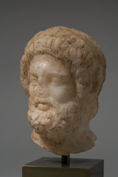 Head of a god by Roman