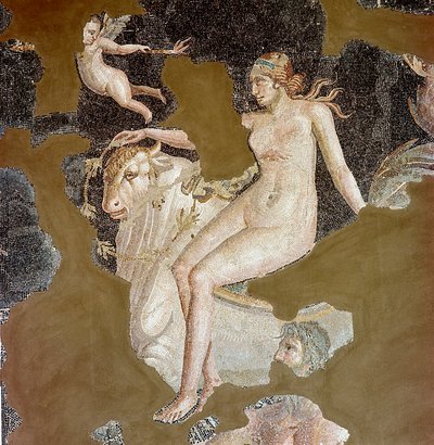Nereid on a Sea Bull by Roman