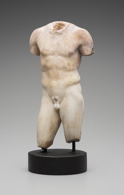 Nude male torso by Roman