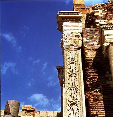 Pilaster from the Severan Basilica by Roman