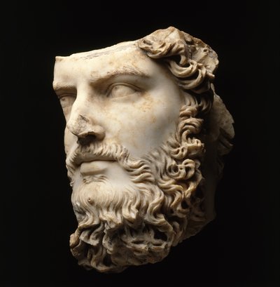 Portrait of the Co-Emperor Lucius Verus by Roman