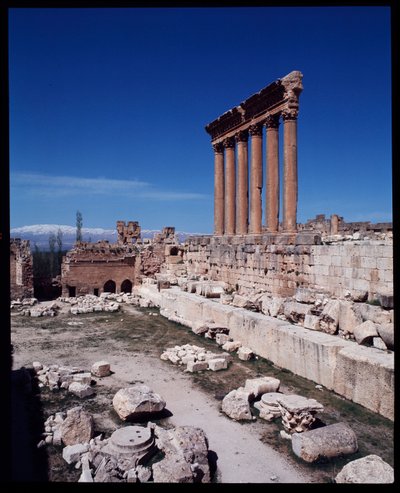 Remains of the Temple of Jupiter by Roman