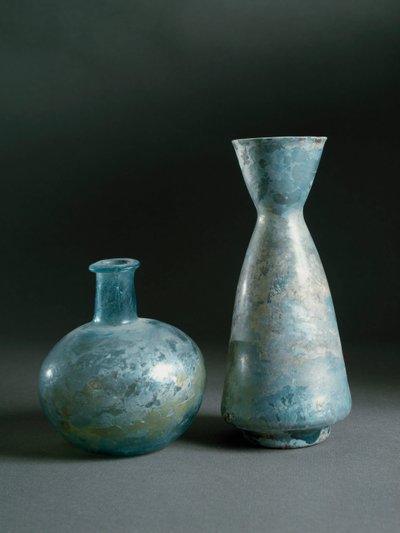 Roman Art: Glass Vases from Ampurias by Roman