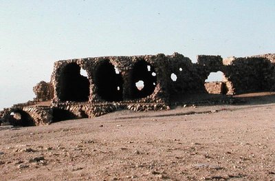 Ruins of the Roman aqueduct by Roman