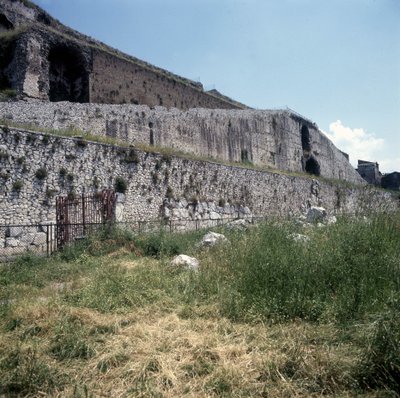 Shrine of Fortune in Palestrina, Lazio by Roman
