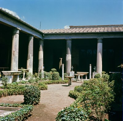 The Atrium, House of the Vettii by Roman