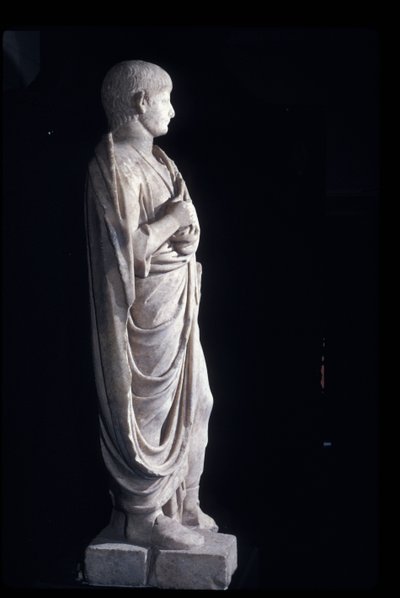 Togate statue of the young Nero, c.50AD by Roman