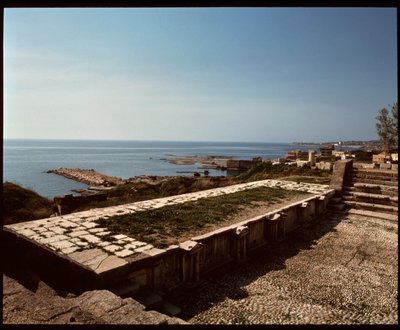 View of Roman Theater, 218 AD by Roman
