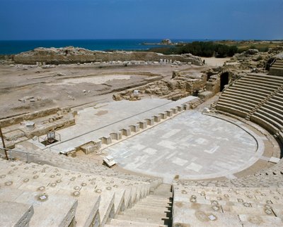 View of the Roman Theatre by Roman