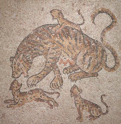 Tigress and Cubs, 300s by Roman Imperial Period