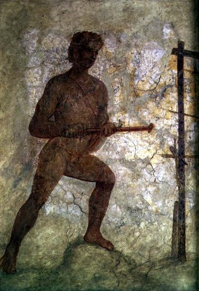 Nude Male Figure by Roman Roman