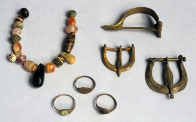 Rings, buckles and Fibulae, Masada by Roman Roman