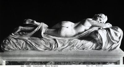 Sleeping hermaphrodite by Roman Roman