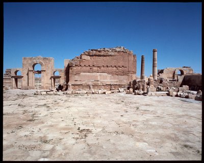 View of Roman Temple by Roman Roman