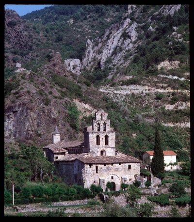 View of the Church with Belltower by Romanesque