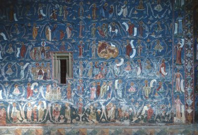 Tree of Jesse, South Front Painting, 1547-50 by Romanian School