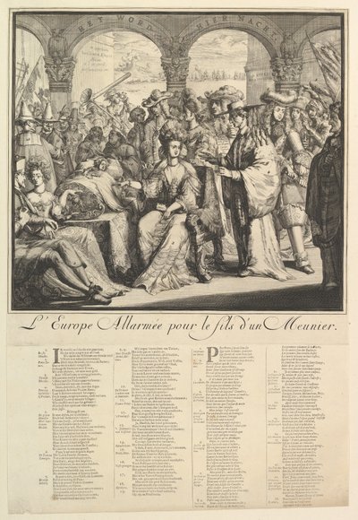 Europe Alarmed by Romeyn de Hooghe