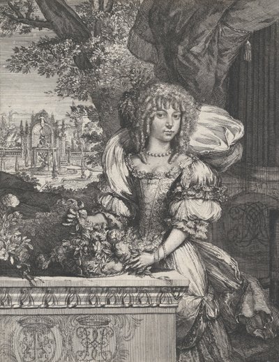Portrait of Mary Stuart by Romeyn de Hooghe