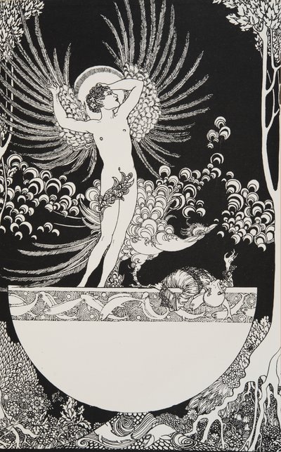 Illustration from Rubáiyát of Omar Khayyam, 1920 by Ronald Balfour