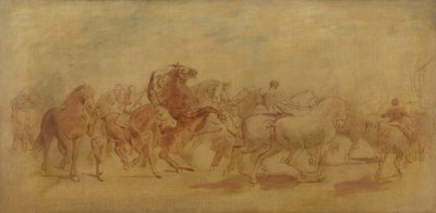Study for The Horse Fair by Rosa Bonheur