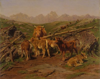 Weaning the Calves by Rosa Bonheur