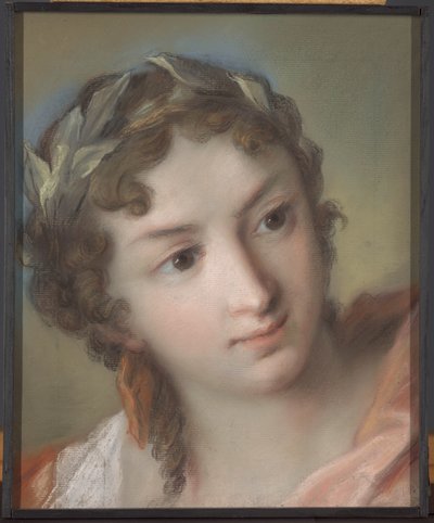 A Muse by Rosalba Carriera (attributed to)