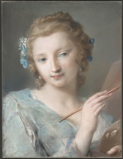 Allegory of Painting by Rosalba Carriera