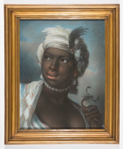 Personification of Africa by Rosalba Carriera