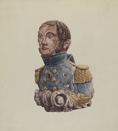 Figurehead: Naval Officer by Rosamond P. Gray